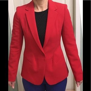 Calvin Klein red blazer